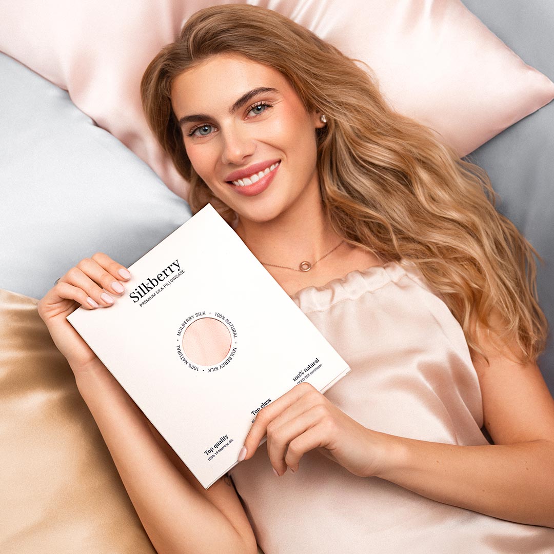 Natūralaus 100% šilko pagalvės užvalkalas - odoscentras.lt